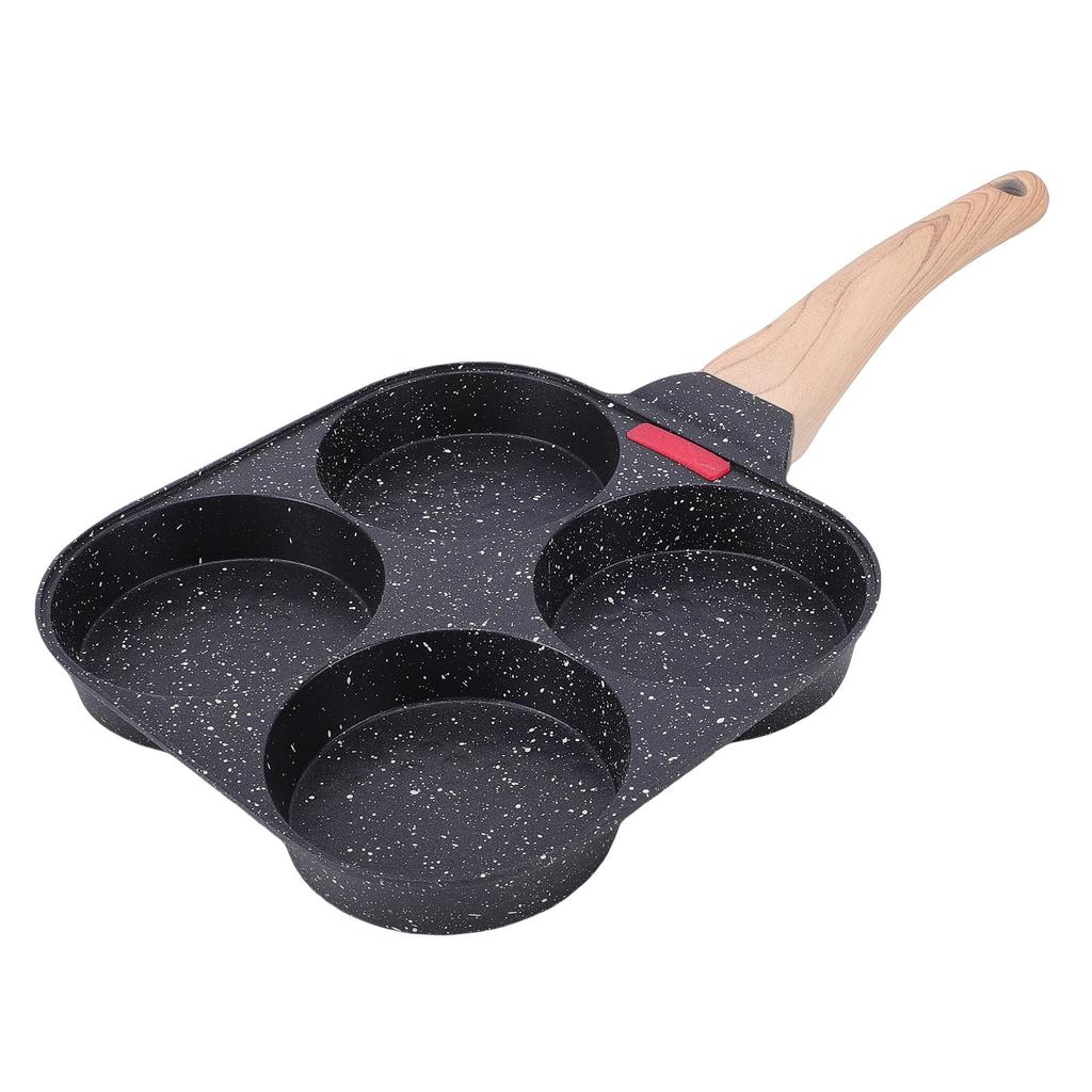 Egg Frying Pan Anti Sticking 4 Cup Versatile Breakfast Omelette Skillet for Pancakes Crepes