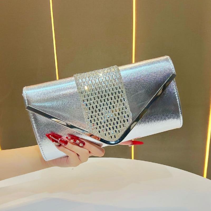 Dinner Bag: Lady's Handbag, Diamond-encrusted Crossbody Bag, Clutch Bag, Dress Bag