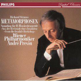 

CD RICHARD STRAUSS  WIENER PHILHARMON - Metamorphosen  Sonatina Fr 16 Bla 4201602 Philips 1987 Europe Classical Used
