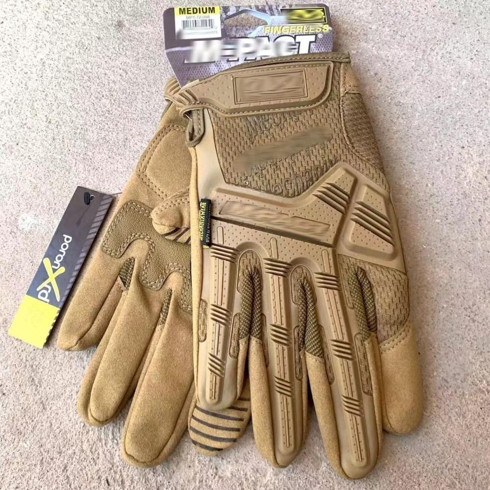 

Відкриті тактичні рукавички з повним пальцем Seal Mechanic для їзди, альпінізму, фітнесу, проти утворення мозолів, нековзні, зносостійкі, дихаючі рукавички L