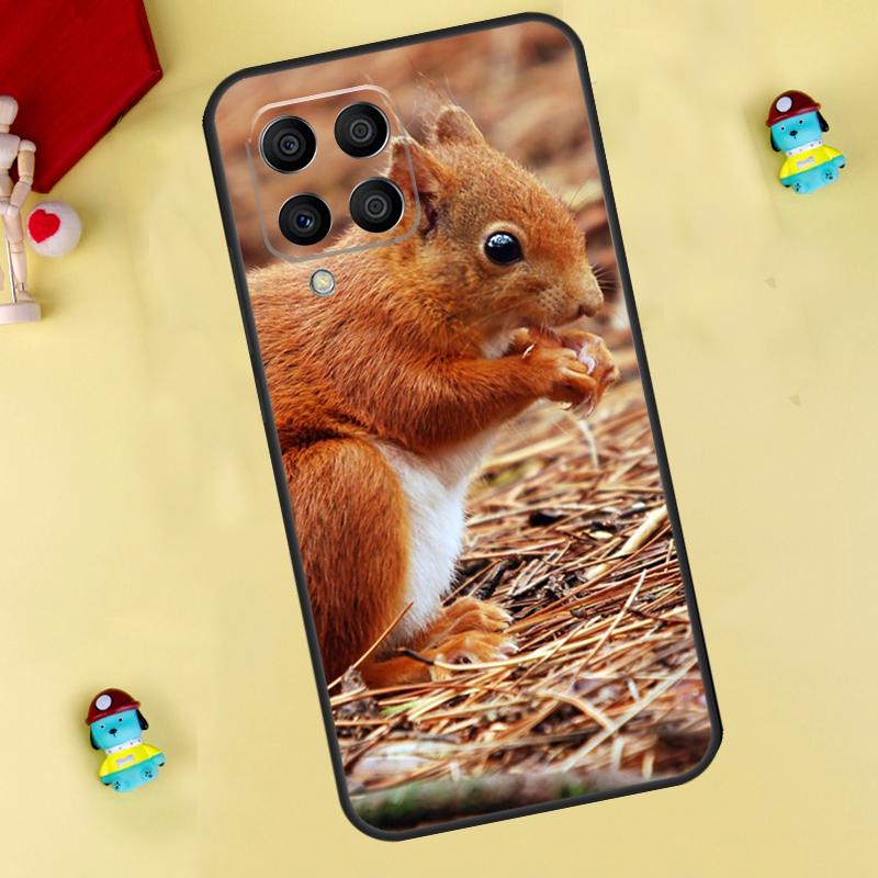Squirrel Cute Animals Case For Samsung Galaxy M55 M14 M34 M54 M32 M52 M15 M11 M12 M13 M06 M16 M36 M56 M31 M53 M35