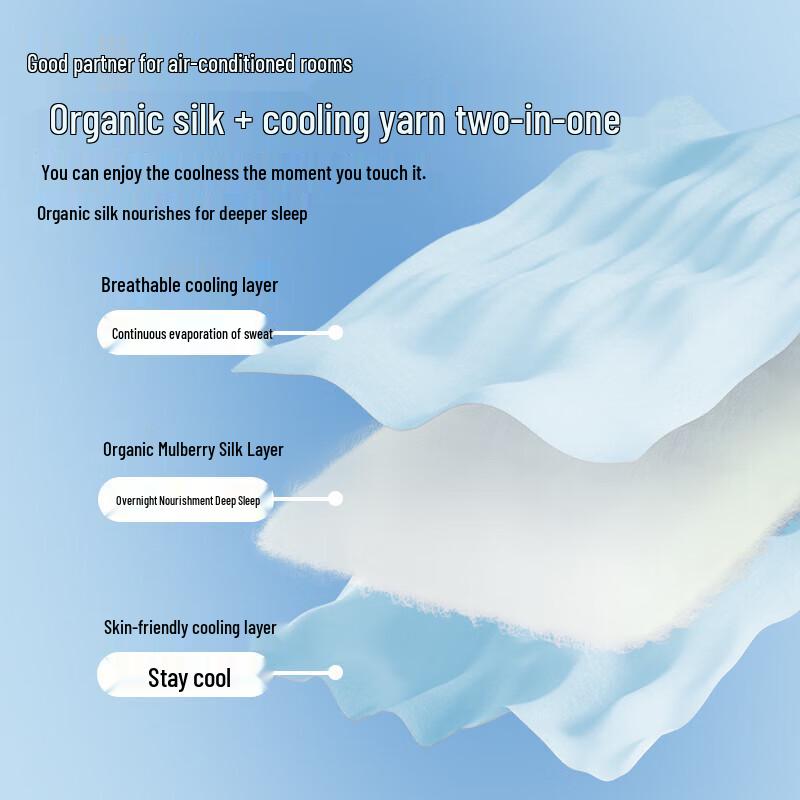 HYX Tussahseide Kühle Sommerdecke