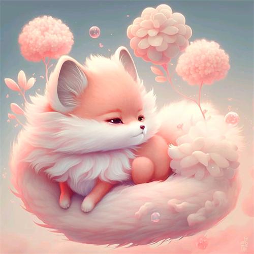 Diamant-Malerei voller Bohrer Fuchs Cartoon Home Decor Stickerei Mosaik Tier Blume Kreuzstich Kristall Wandkunst