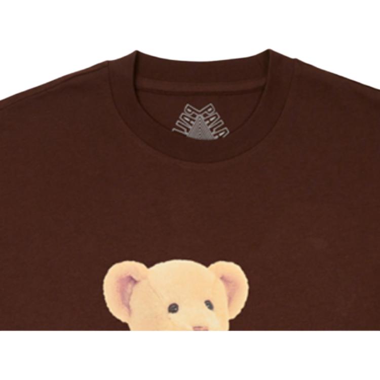 Palace Teddy T-Shirt Nice Brown Unisex Tops P26TS145