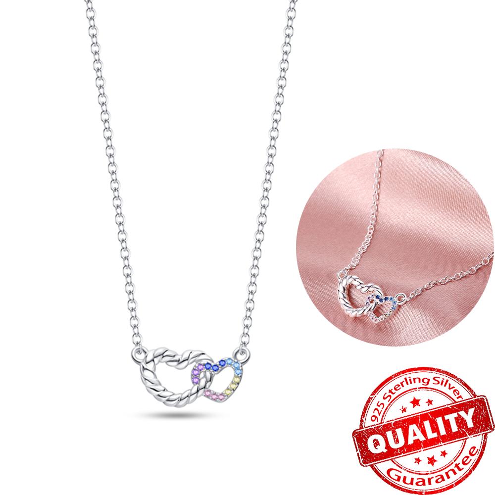 New Sterling copper Moon Protective Hand Pendant Chain Necklace 925 copper Charm Necklace for Women Fine Zircon Gift