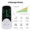 EMS Electric Muscle Therapy Massager Stimulator 6 Modes Tens Unit Machine Meridian Physiotherapy Pulse Abdominal Prostate Body Massager