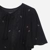 Thursday Island Rayon Flower Embroidery Dress  T256mop142w 