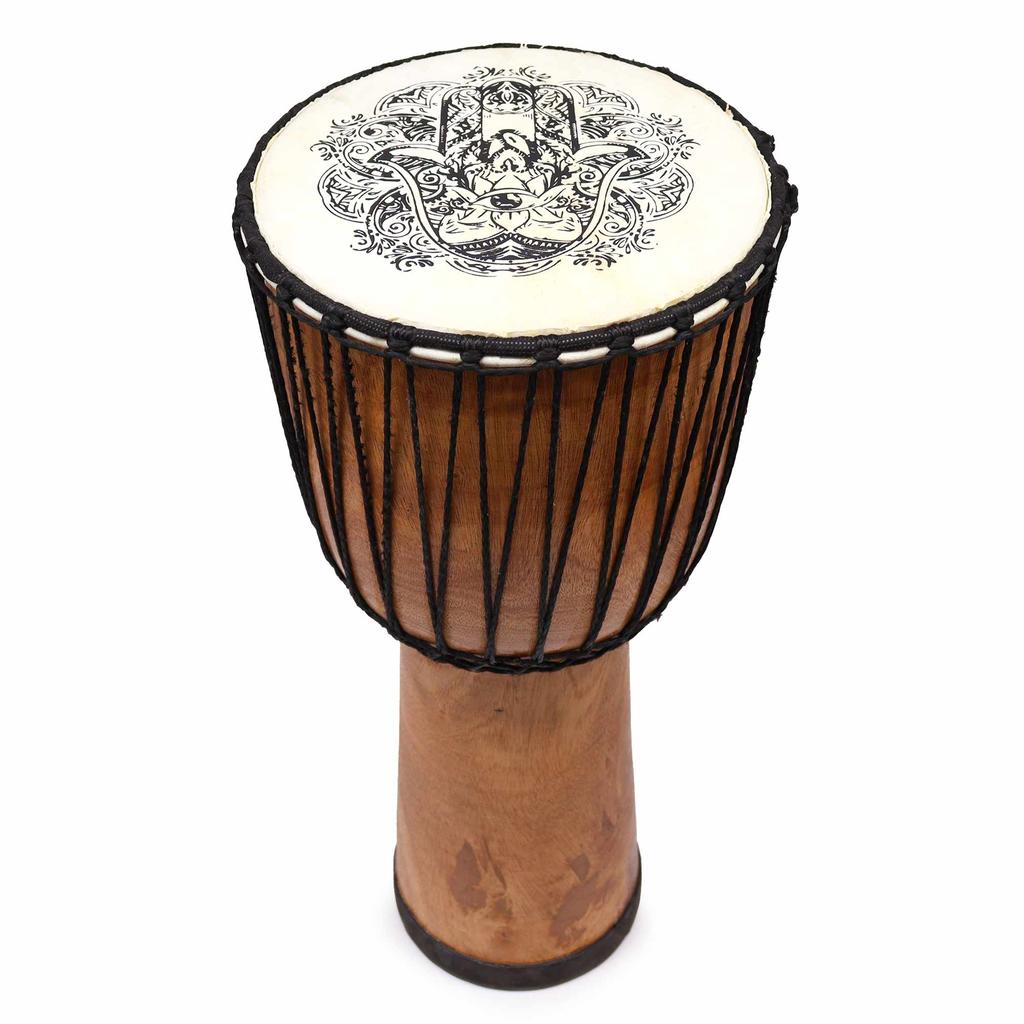 Djembe Drum Hamsa Wide Top 50cm