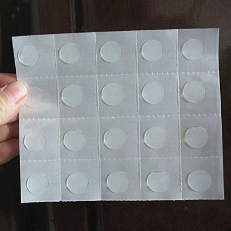 

Набор из 20 прозрачных двусторонних клеевых точек для воздушных шаров, не оставляющих следов, для свадеб и вечеринок Dia 1.2cm 20 Dots/Sheet