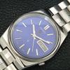 GENUINE VINTAGE SEIKO EXPO 70 AUTOMATIC JAPAN MENS BLUE DIAL WATCH A708784-1