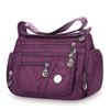 Borsa a tracolla da donna di grande capacità impermeabile resistente all'usura con tasche multiple per pendolarismo e tempo libero all'aperto