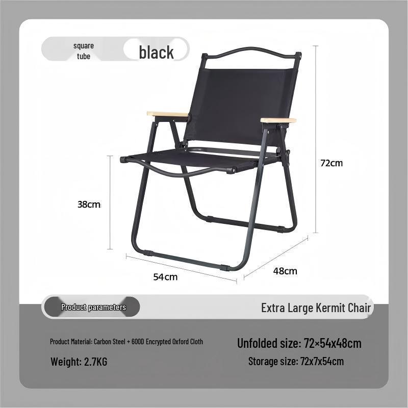 Portable Durable Folding Camping Chair for Outdoor Activities