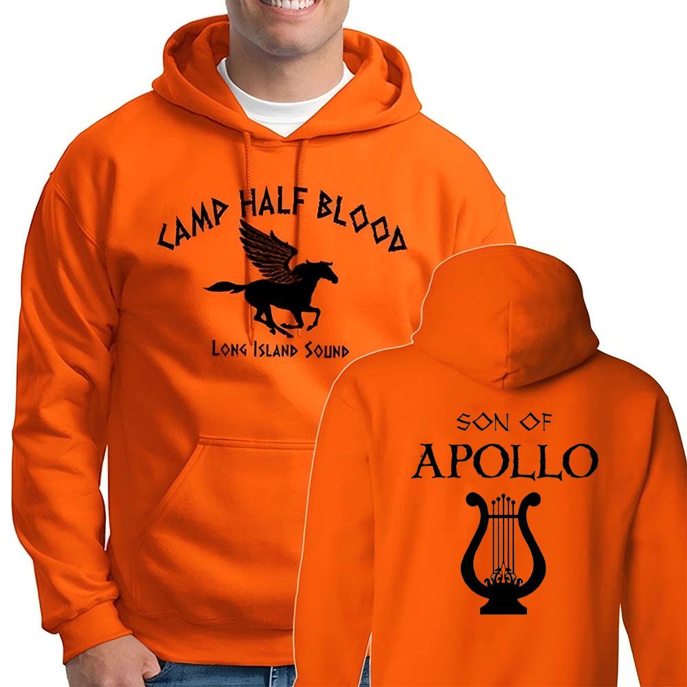 Camp Half Blood Hoodie Percy Jackson Halloween Sweatshirt Double Sided Printing Men Women Casual Sweatshirts Streetwear Hoodies