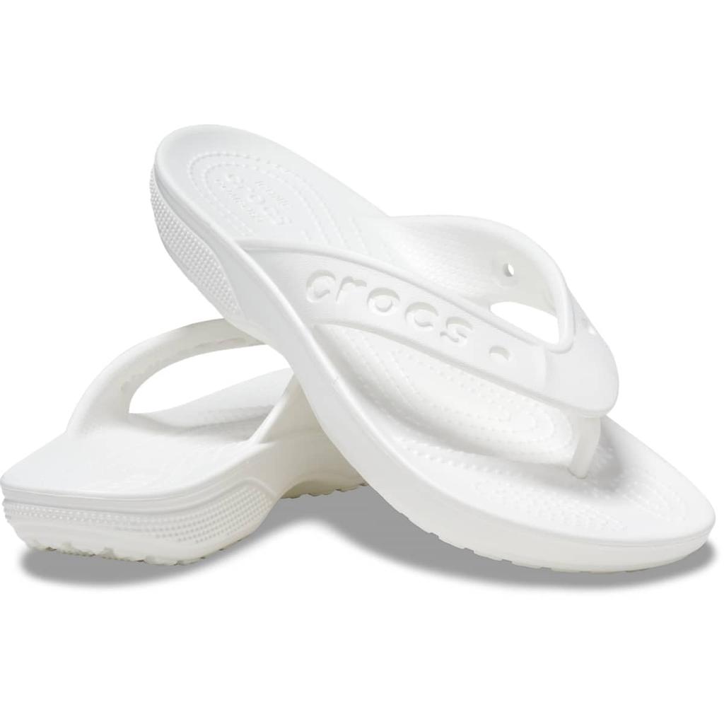 Crocs Unisex Baya Dividable Flip 26cm Sandals, White,