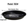 Thickened Round Plastic Flower Pot Water Tray - Large Draining Base for Succulents & Golden Pothos.