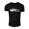 Unisex Vintage German Car T-Shirt - Retro Classic Auto Design Tee Suitable for Automotive Enthusiasts, Casual Round Neck Short Sleeve Shirt with