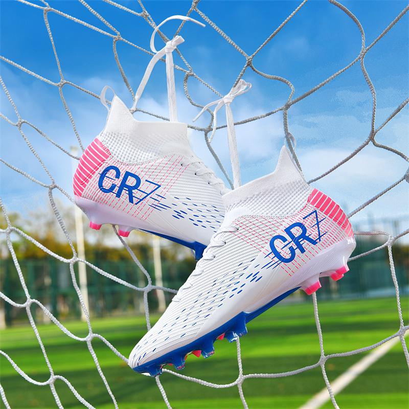 Fast Men Football Field Boots Professional Soccer Shoes for Grade Society Cleats TF/FG Football Shoes Sneaker Shoes with Comfort Non-Slip Match
