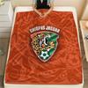 Chiapas FC pattern Flannel Blanket, High quality Comfortable for All Seasons, Home Decor, Warmth and Comfort, Perfect for Gifts.