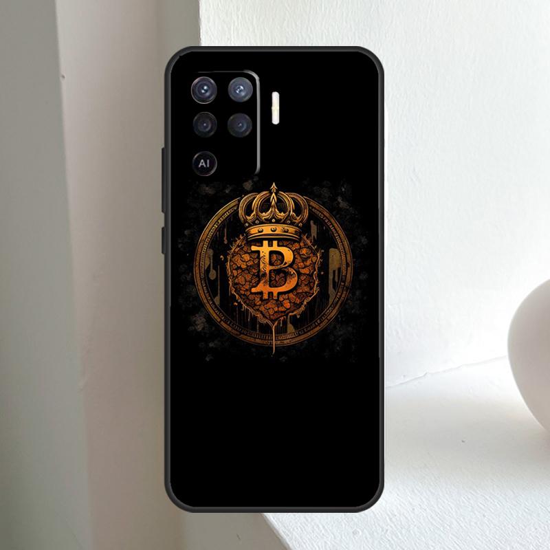 Bitcoin BTC For OPPO A96 A76 A16 A5 A6 Pro A15 A17 A57 A18 A38 A58 A78 A98 A54 A74 A94 A40 A60 A80 Case