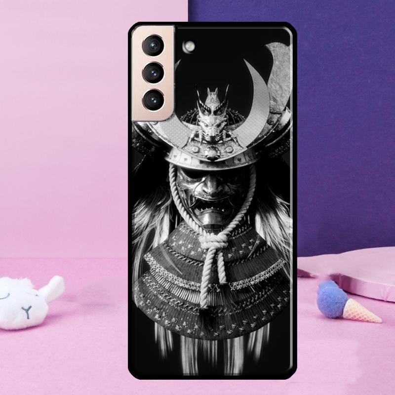 Japanese Samurai Phone Case For Samsung Galaxy S25 S24 Ultra S9 S10 S20 S21 S22 Plus S23 FE S24 FE Cover