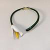 Ring Flowers Jewelry Set Vintage Floral Enamel Bracelet Fashion Calla Choker Necklace  Vacation