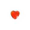 Acrylic Mesh Heart-Shaped Rhinestones for DIY Jewelry