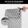 Suction Cups Shower Stall Mat Anti Slip Drainage Holes Bathroom Mat Antibacterial Resistant Machine Washable Bath Mat