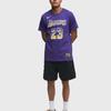 Nike X NBA Collaboration Los Angeles Lakers LeBron James Select Series Logo Round Neck Short Sleeve T-Shirt Men Tops Field-Purple HQ1318-504