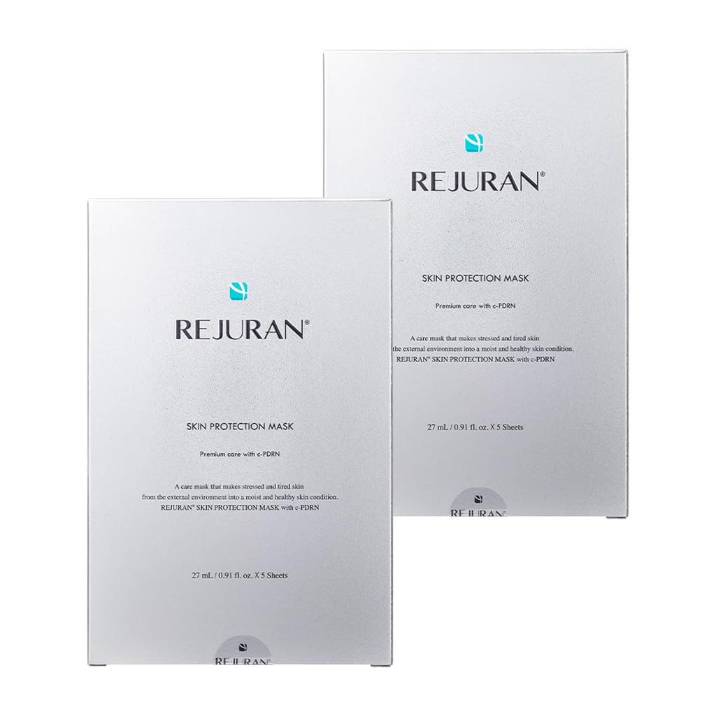 Official REJURAN Skin Protection 2 Korean Cosmetics Mask, 5-sheet Mask, Boxes, PDRN, Skincare,