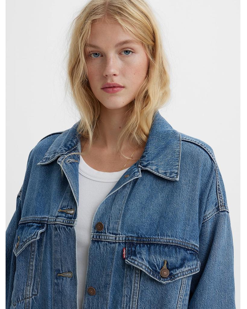Denim Jacket Extra Oversized Trucker Jacket US XS Levi's Women's A3472-0003