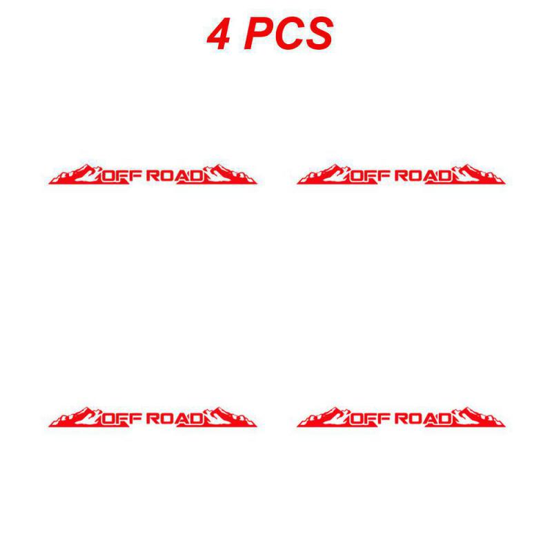 2~5PCS 100cmX9cm For OFF ROAD - Windshield Banner Car Stickers Vinyl Decal Back Window Sticker Fits  4x4 Mud Off Road Auto