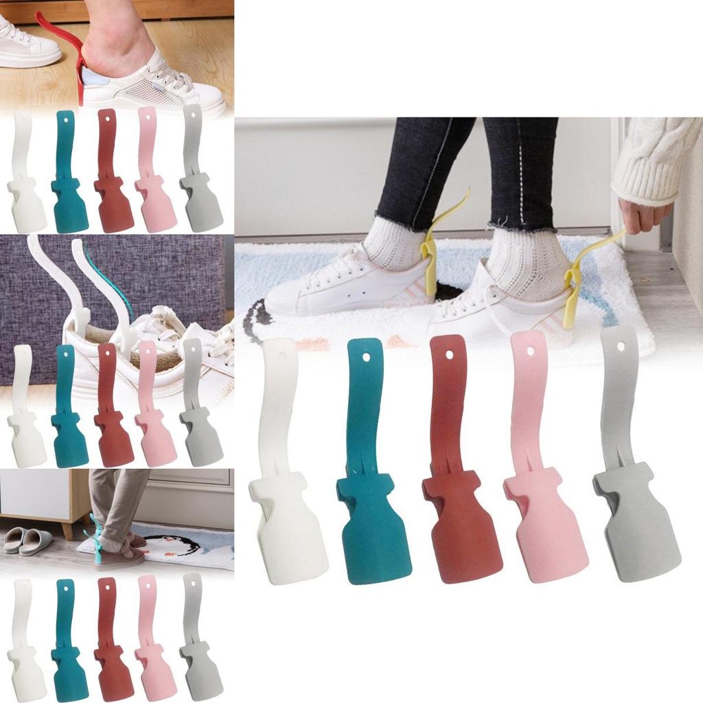 Innovative Lazy Shoe Helper Tool Comfortable Easy Slip-on Boot Puller In Various Colors