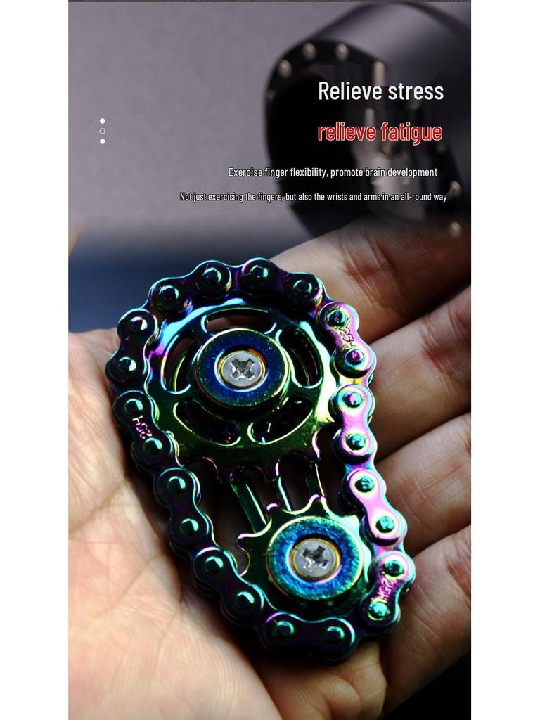 Gyroscopic Decompression Toy Wheel: Fun and Stress Relief Spinner