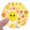 60 New Sunshine Sunshine Graffiti Stickers Computer Notebook Water Cup Decorative Waterproof Stickers