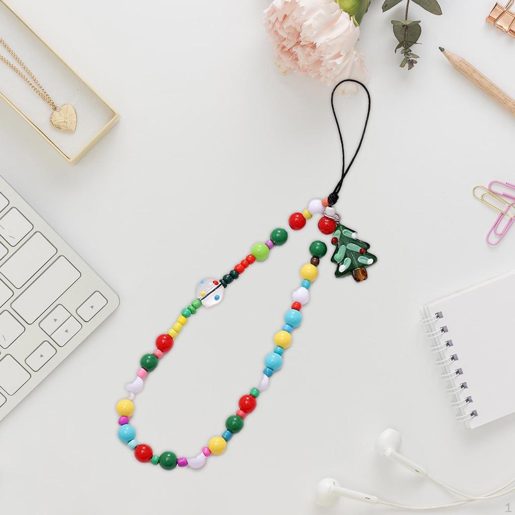 Vánoční ozdoba Šňůrka na telefon Přívěsek na řetízek pro cestování