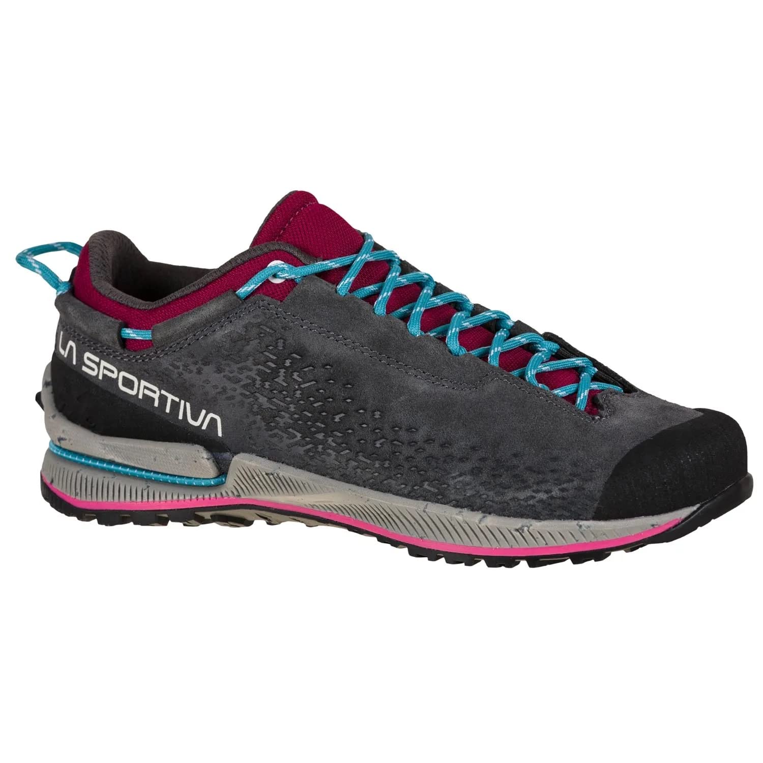 

LA SPORTIVA TX2 EVO Leather Women Traverse X2 EVO Leather Model 27Y Carbon x Red Plum EU39 Size Women s Color [Used]