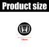 2/4/10Pcs 14mm Car Remote Key Aluminum Logo Sticker For Honda CITY CIVIC Mugen Pilot Type R Type S Insight RR Si Keychain shape SM1