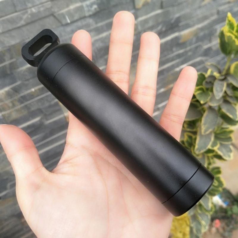 Outdoor Waterproofed Storage Tube Compacts Travel Multipurpose Storage Container Outdoor Survival Gears