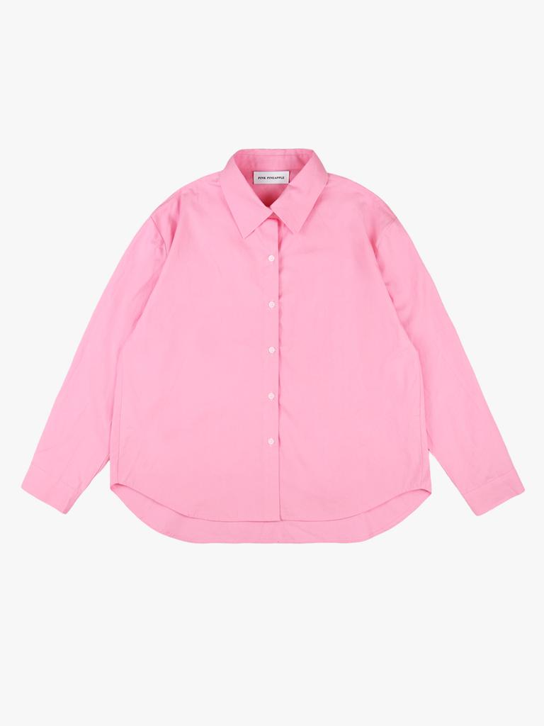 PINK PINEAPPLE Basic Over Shirt_Pink
