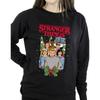 Netflix Womens/Ladies Stranger Things Christmas Poster Sweatshirt