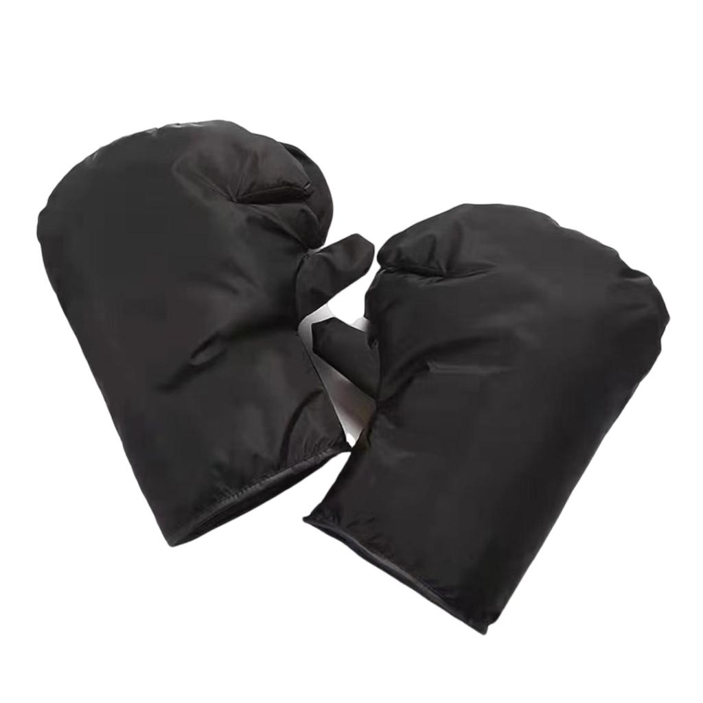 2 Stück Winter Fahrradhandschuhe Lenkerabdeckung Handschuhe für Mountainbike Kaltwetter Thermals Fahrradlenker Handschuhe