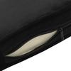 Pet Sofa Black 60 X 43 X 30 Cm Plush and Faux Leather