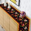 Halloween Table Runners Day of The Dead Party Tablecloth Party Ghost Accessories Floral Skull Ghost Horrible Dining Table Decor