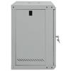 Network Cabinet with Storage Gray 53 x 45 x 60 cm Steel