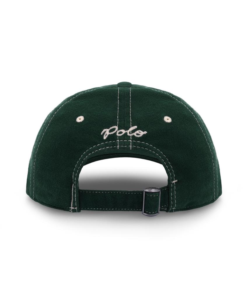 POLO RALPH LAUREN Felt Patch Chamois Ball Cap - Green