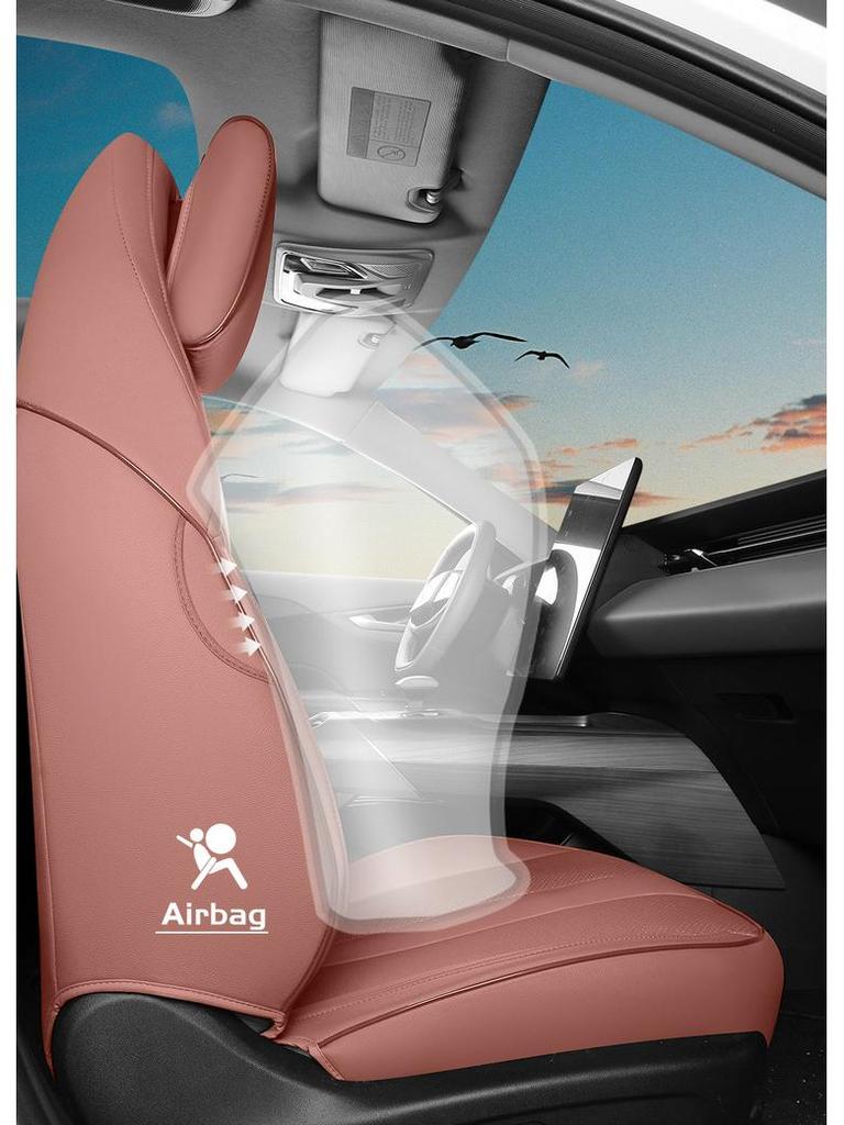 Qiyuan A05 Universal Leather Car Seat Cushion for Five Seats (All Seasons)