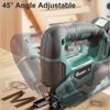 Adjustable Cordless Electric Jigsaw Rechargeable Wood Metal Brushless Jig Saw Woodworking Power Tools for Makita 18V Battery