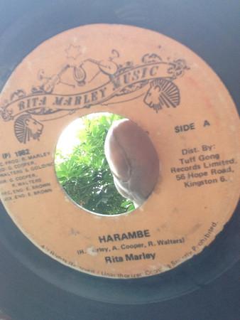 

7inch Record RITA MARLEY Harambe TG87654 Rita Marley Mus 1982 Jamaica Reggae Ska Dub Used