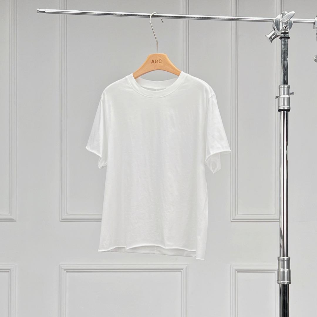 

Warren Sea Dragon Women s Rolled Edge Artistic Round Neck Short Sleeve T-Shirt - Early Spring Feel, Comfortable and Skin-Fitting. Extra Large білий