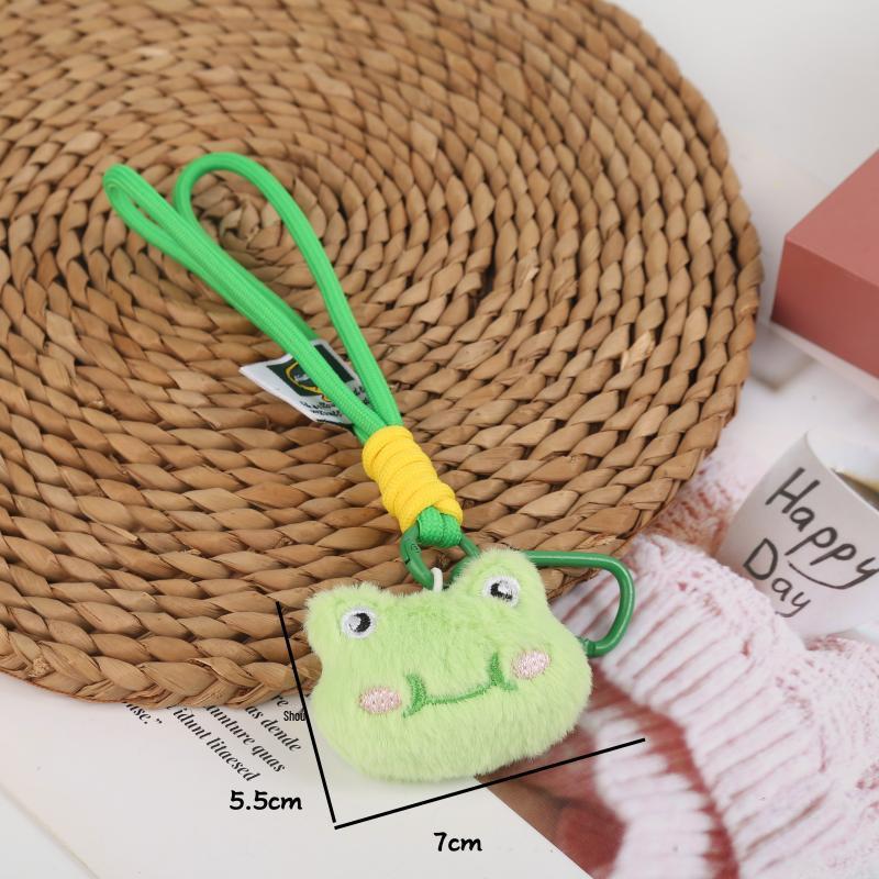 Yellow Duck Plush Keychain Charm